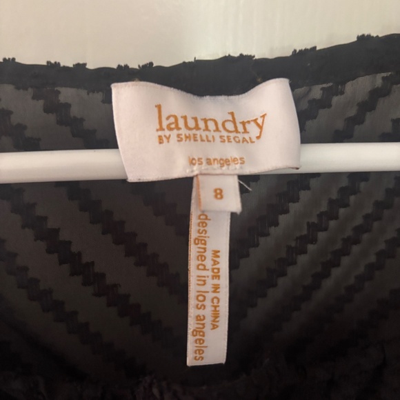 Sheer long sleeve blouse from Laundry by Shelli Segal - Picture 7 of 10